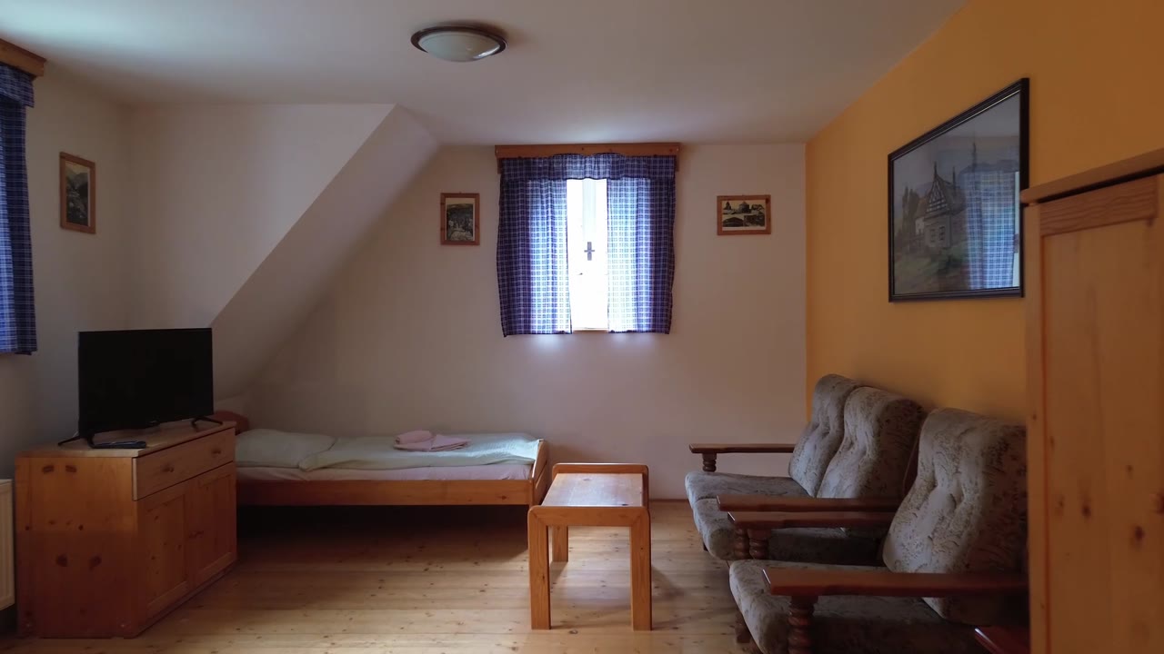 Pokoj 4 – náhled videoprohlídky